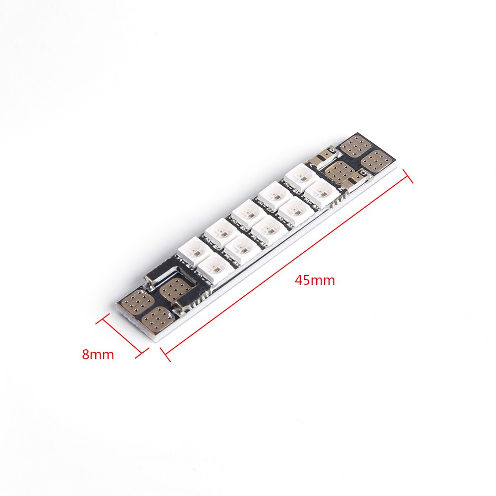 Led verdeelbord 10 lamp kralen programmeerbare led lichtbalk