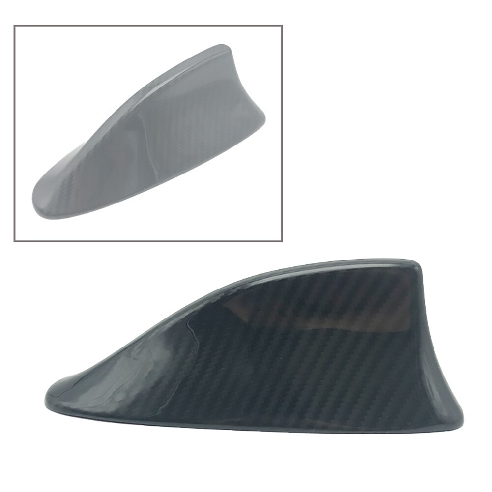 Car Shark Fin Antenna Cover Cap Trim For BMW M5 & F01 F02 / F10 F11 F18 1PCS Carbon Fiber Shark