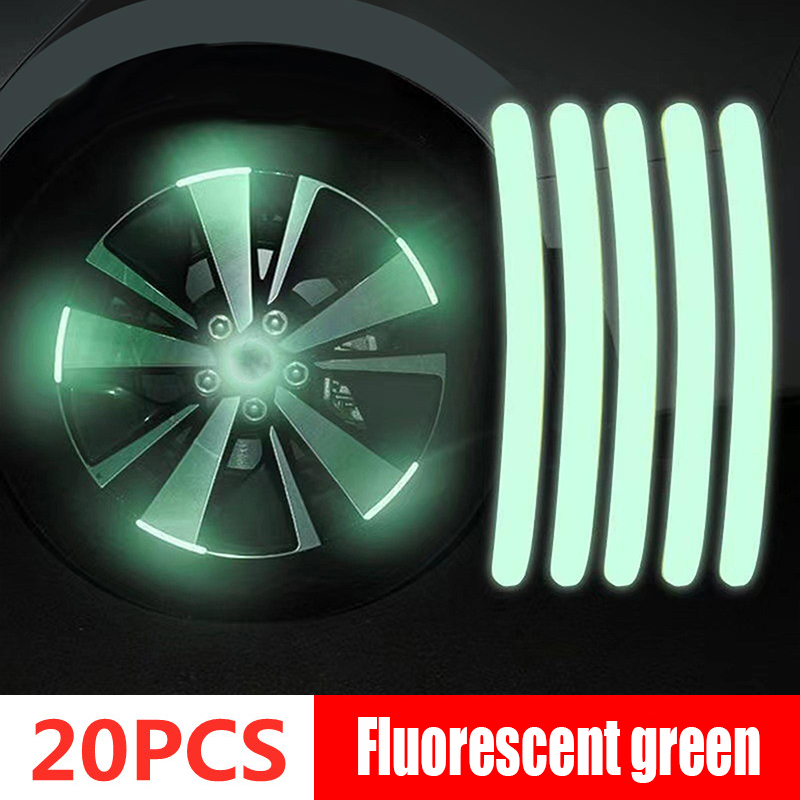 Bandes de moulage de roue de moto de voiture, autocollants de moyeu colorés, autocollant de style de voiture, décor de moto automatique, accessoires de décalcomanies, 40 pièces: Or