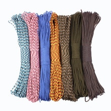 Camping Himmel Paracord 2mm 3 Strang paracord Ader draussen Camping Seil Fallschirm-schnur Schlüsselband Zelt Multifunktions Corda