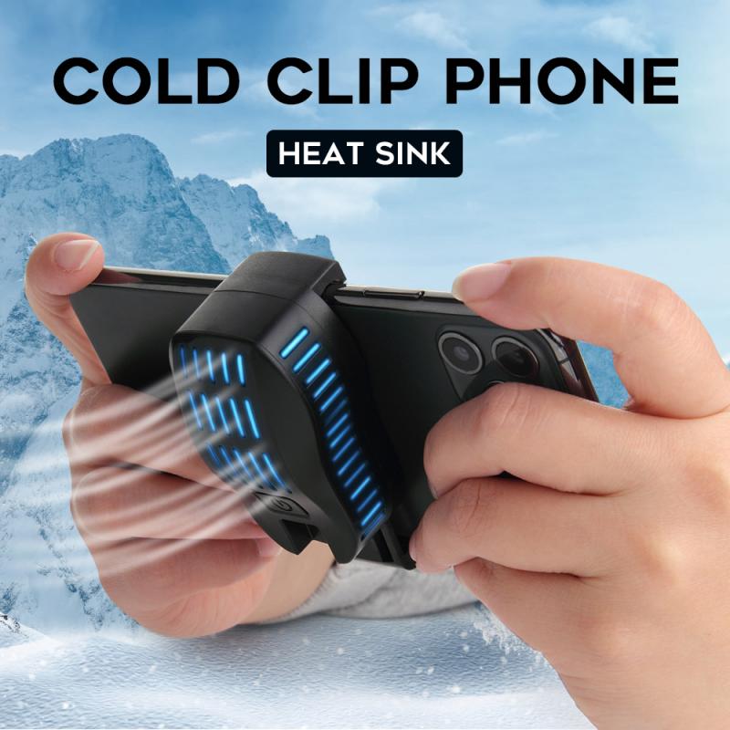 Pour PUGB téléphone Portable radiateur Gaming universel téléphone refroidisseur réglable Portable support de ventilateur pour iPhone Samsung en Stock!