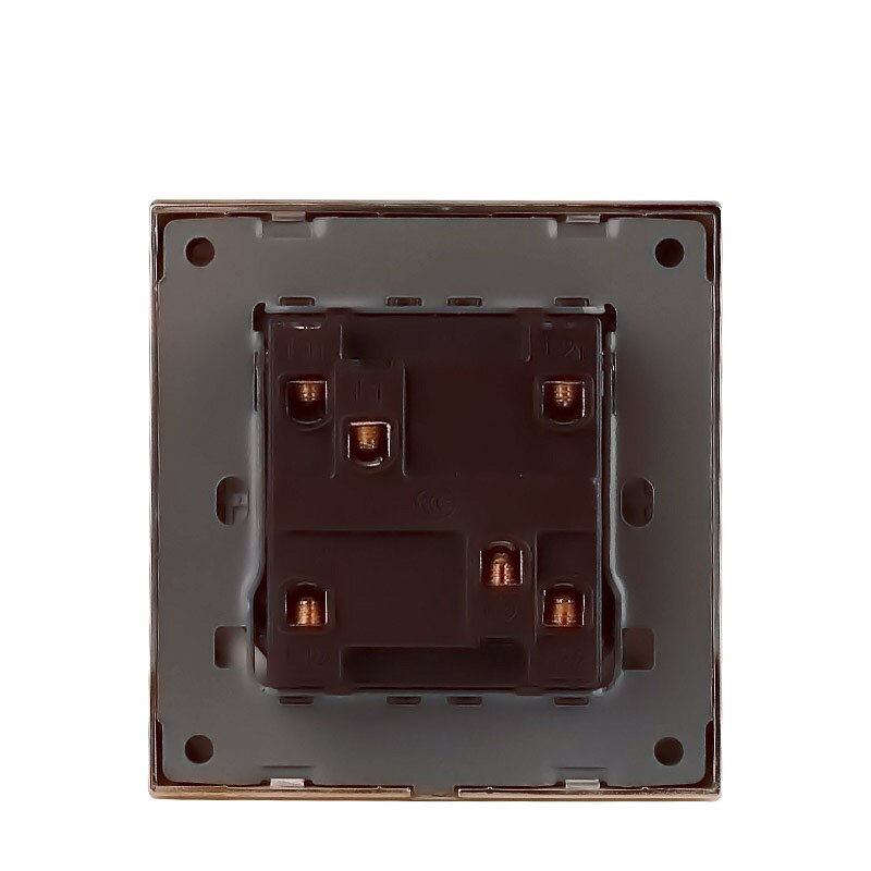 Luxurious Carved gold switch socket 2gang2way Wall light socket 110v-250v 10A