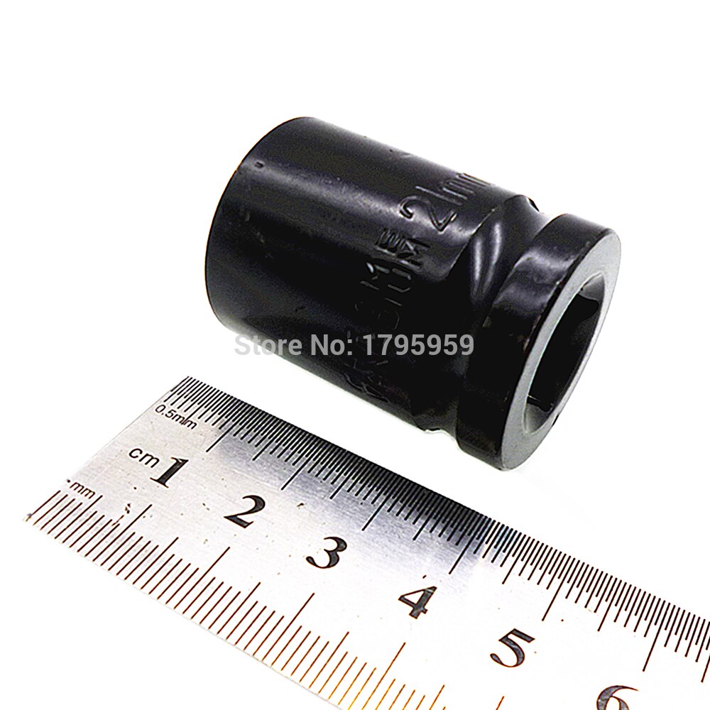 21mm 6 Point Metric Wrench Socket 1/2" Inch Shallow Square Drive Impact Socket Tool for Impact Guns & Air Ratchets