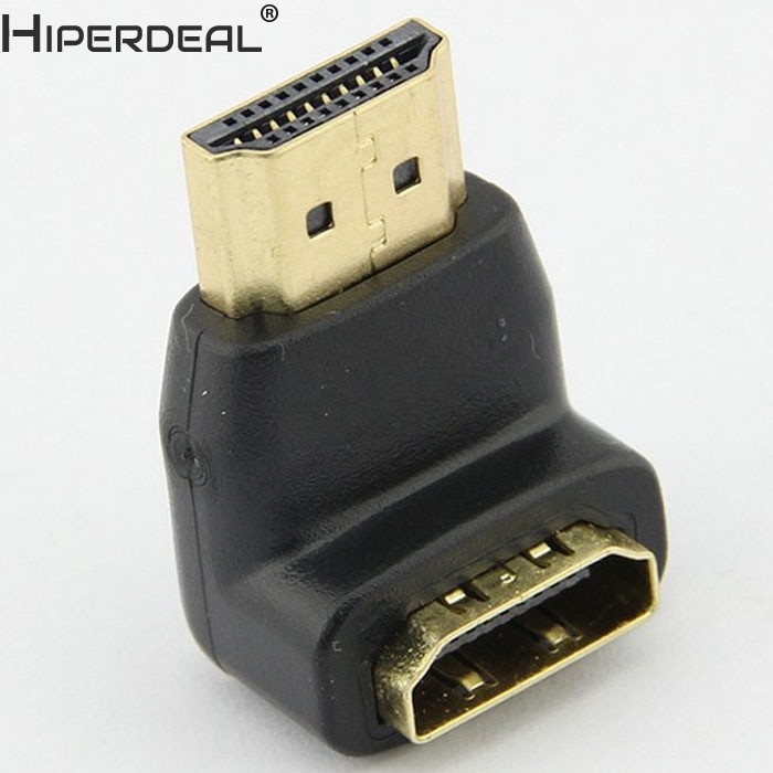 HIPERDEAL Connector voor 1080 p LCD TV Mini Elleboog HDMI Man-vrouw Adapter HW