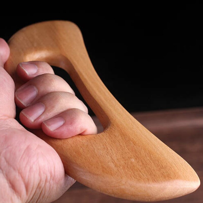 Tre gua sha verktøy skrapebrett massasjeverktøy slanking guasha massasjebrett gua sha skrape kroppsmassasjeterapiverktøy