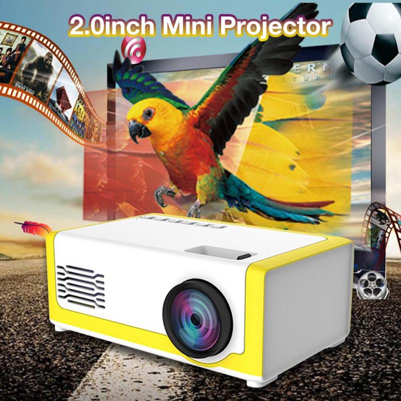 YG300 LED Mini Projector 320x240 Pixels Supports 1080P YG-300 HDMI USB Audio Portable Projector Home Media Video Player