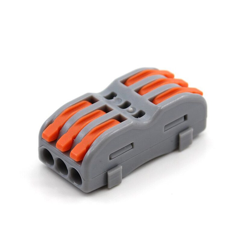Wire Connector 222-412 Led Strip Lighting Electric Quick Connectors Mini Conductor Push-in P421 2 3 Pin Splicing Terminal Blocks