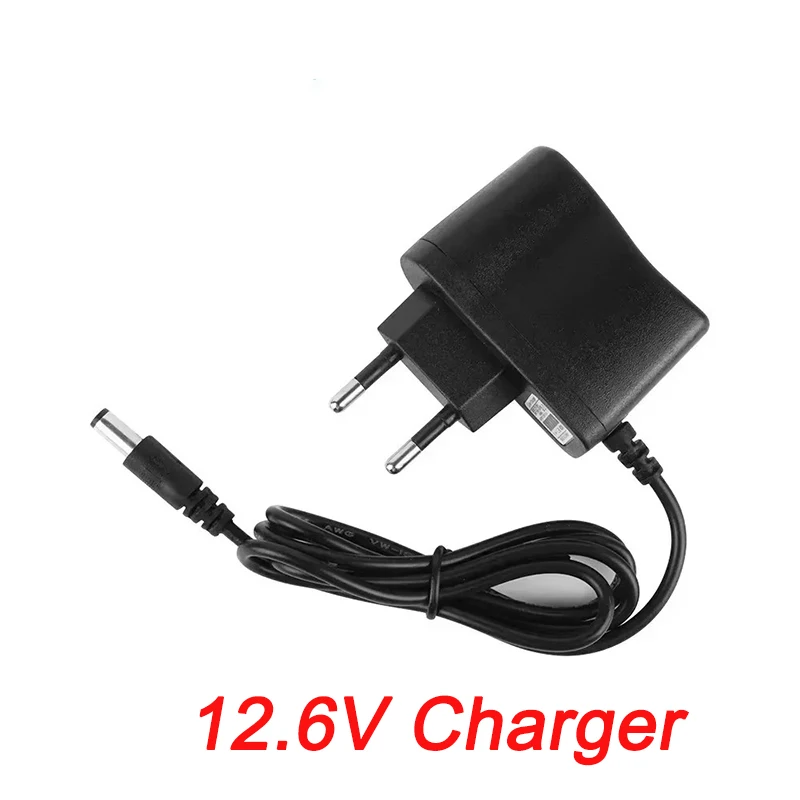 3s1p-Batterien 18650 wiederaufladbarer Akku 12 V 9900 mAh 18650 Lithium-Ionen DC 12,6 V Super-Ersatzakku + 12 V 1 A Ladegerät