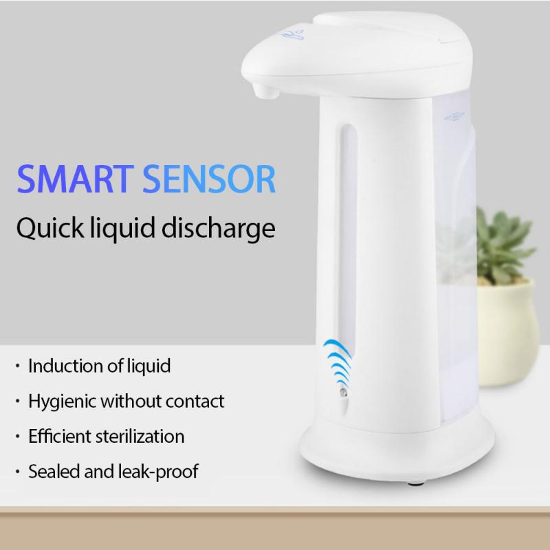 330ml automatic sensor soap dispenser non-contact ABS disinfectant liquid kitchen soap dispenser automatic soap dispenser