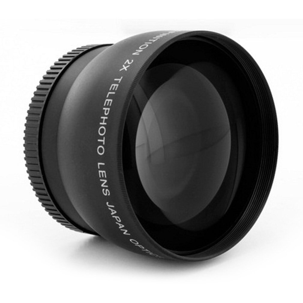 52mm 58mm 2.0x Telephoto Lens For Nikon D90 D80 D700 D3000 D3100 D3200 D5000 D5100 D5200 18-55mm Câmeras DSLR