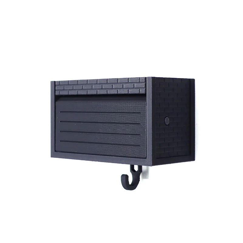 Lustiger Autoschlüsselhalter, Garage-Schlüsselanhänger, Auto-Garage-Schlüsselhalter mit Öffnung, Tür, Wandbehang, Dekor, Ornament, Muttertagsgeschenke, Aktualisierung: Weiß