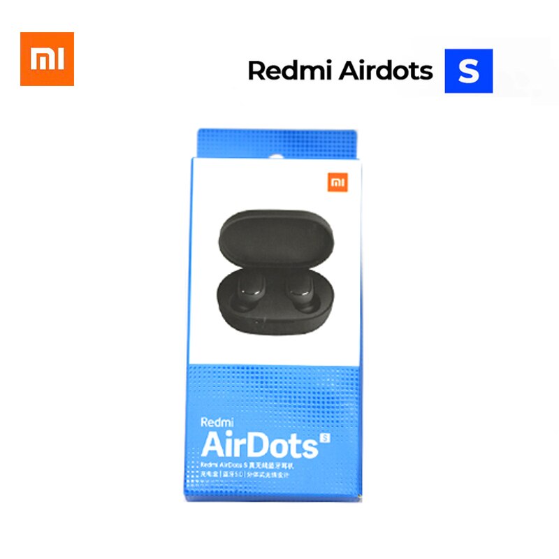 Xiaomi Redmi AirDots 2 sans fil Bluetooth 5.0 redmi airdots2 Mi Ture écouteurs sans fil dans l'oreille stéréo basse pas redmi airdots s: Airdots S No gift