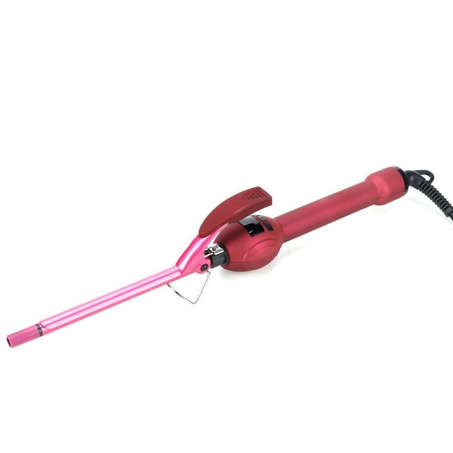 Hair Waver 9MM Ultrafine Curling Iron Temperature LCD Display Hair Curler Anti-scalding Styling Tools Hair Curlers