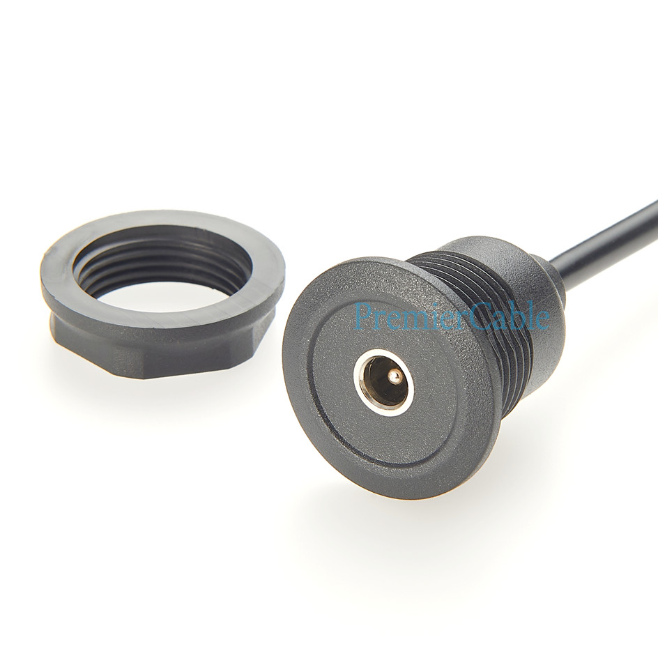 DC Power Extension Cable Power DC-099 Round Panel Mount Adapter Cable DC Power Socket Female to Male Converter Cable DC Plug
