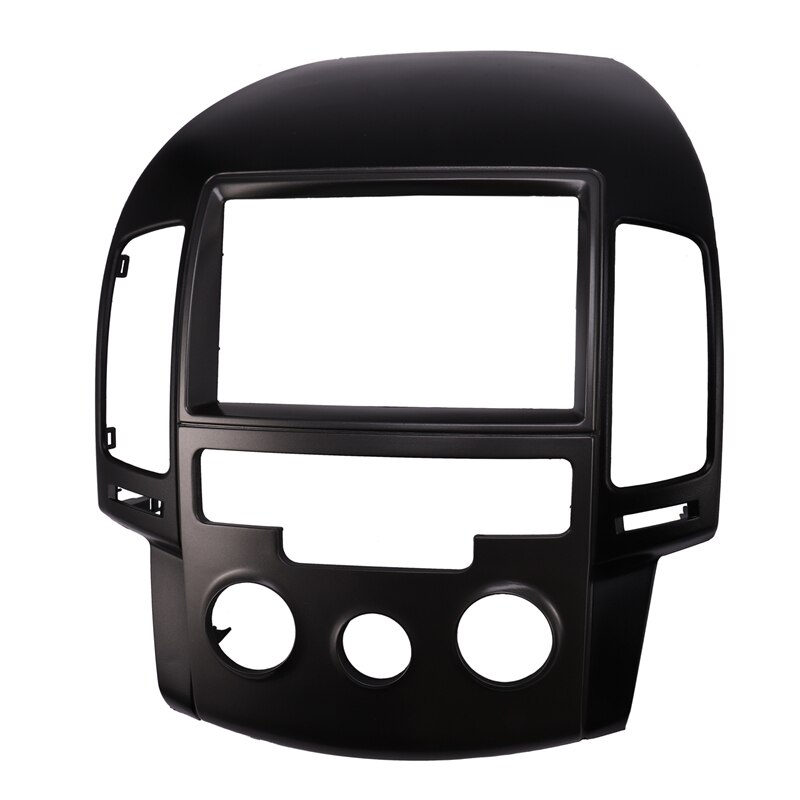 Til hyundai  i30 fd i30cw stereo panel radio dash kit montering trim frame 2 din - venstre hånd