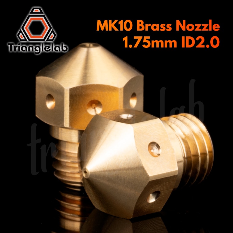 trianglelab Super Micro Swiss MK10 Nozzle ID2.0MM for Micro Swiss All Metal Hotend Kit M7 Thread 3D printer