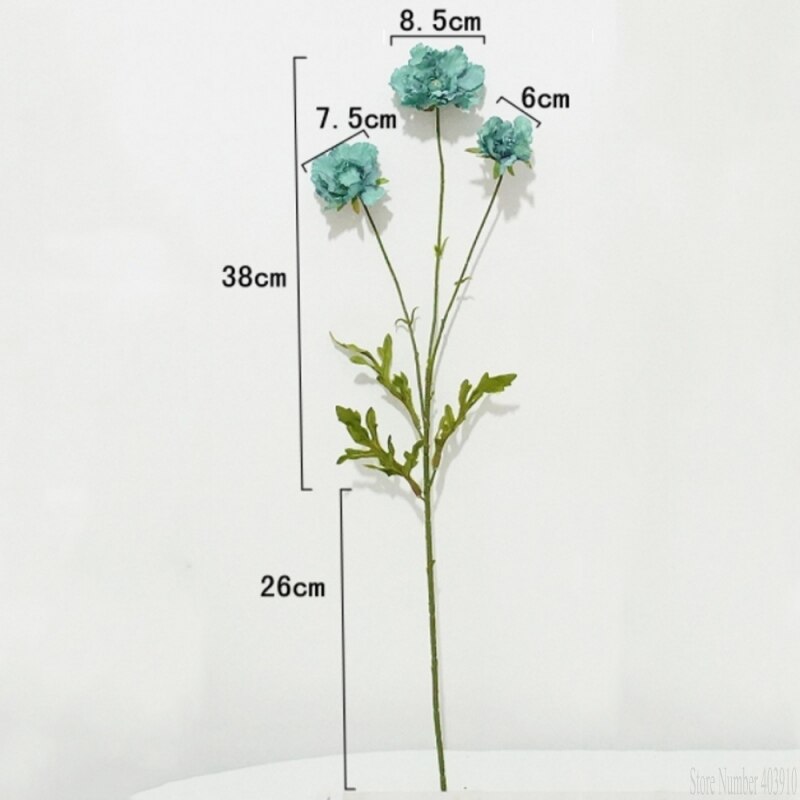 Konstgjorda blommor krysantemum exklusiva heminredning manuell diy blomma enkel gren berör verkligen blommor