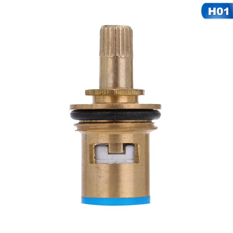 Grifo de reemplazo 1/4 a G1/2 "Disco de cerámica cartucho frío grifo Válvula de G1/2 cobre lleno 20mm de apertura rápida grifo: 1