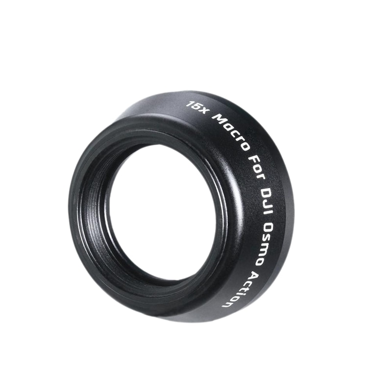 -Ulanzi OA-5 15X Macro Camera Lens Voor Dji Osmo Action Hd 4K Optische Glas Externe Osmo Action macro Lens Actie Acce
