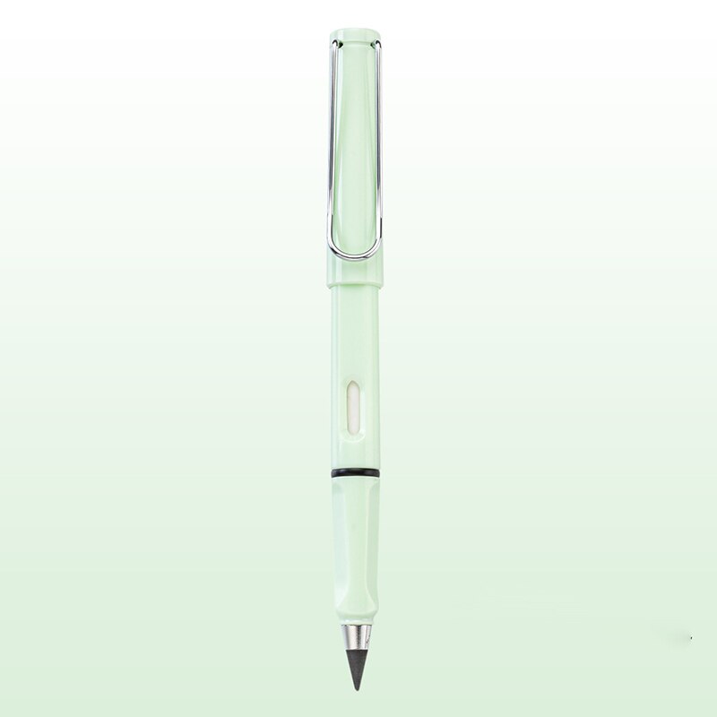 Black Science and Technology Pencil Students' Writing Is Not Easy To Break Pencil School Stationery Office Supplies: Light Green