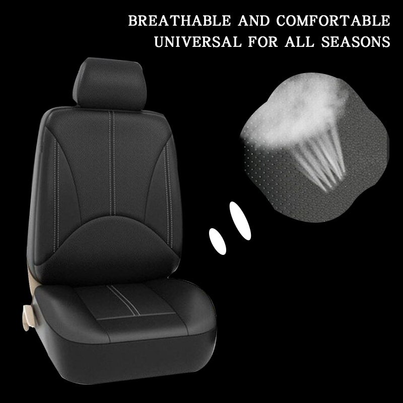 Neue Luxus PU Leder Auto Universal- Auto Sitzbezüge für Automobil Sitz Abdeckungen passen meisten Auto sitze Wasserdichte Auto innenräume
