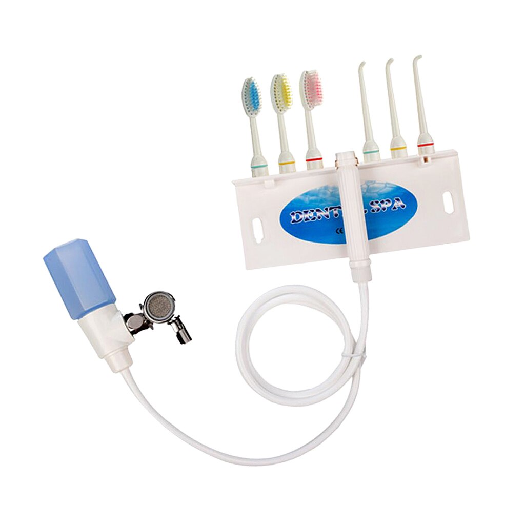 3 estilos de irrigador de agua Oral Jet Flosser dientes Flossing cepillo de dientes grifo desviador
