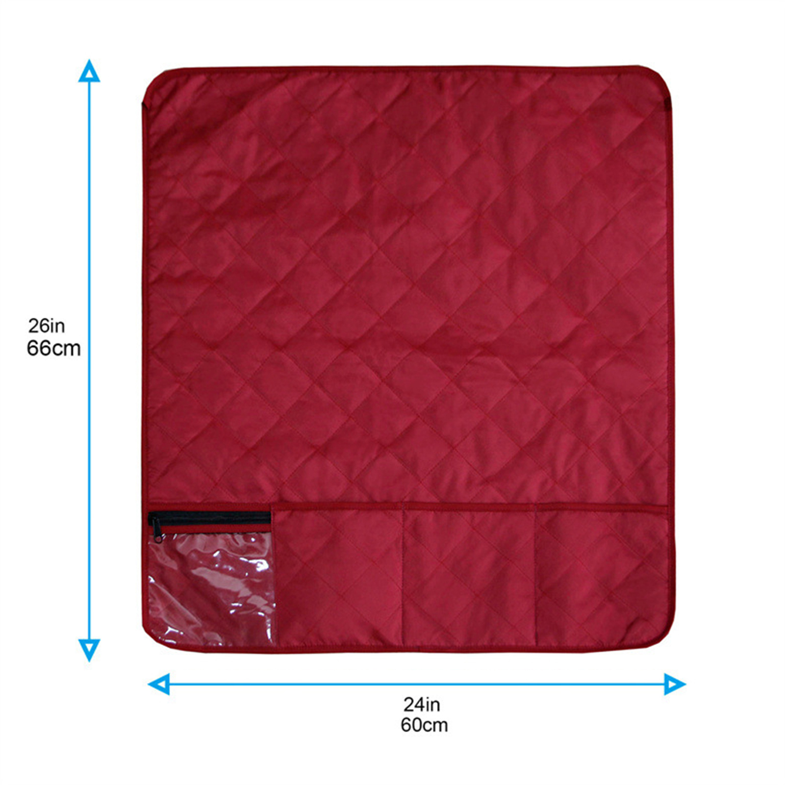 Sewing Machine Mat With Pockets Sewing Machine Protective Dust Cover Sewing Table Accessories Water-Resistant Universal 4 Colors