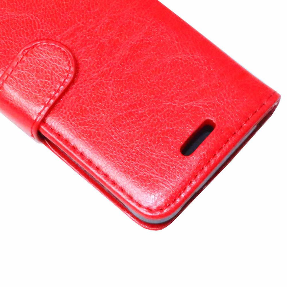 Case For Alcatel One Touch Pop C9 C 9 Dual OT 7047 7047D OT-7047D SJ0365 Flip Leather Phone Cover For Alcatel C9 pop para: Red