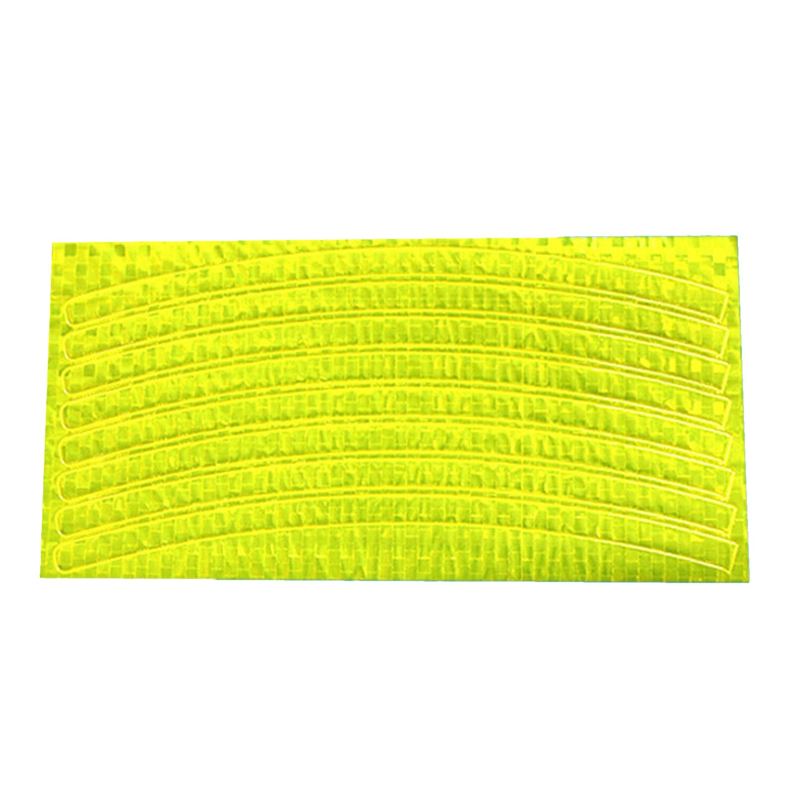 Bike Reflective Stickers Bicycle Reflective Safety Warning Strips Reflectante Bike Wheel Set Sticker Mtb Bicycle Decals: Yellow