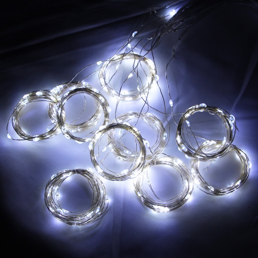 3Mx1M/2M/3M Battery LED String Lights USB Fairy Lights Garland For Year Wedding Party Christmas Home Curtain Decoration: changeable / 0-5W / X