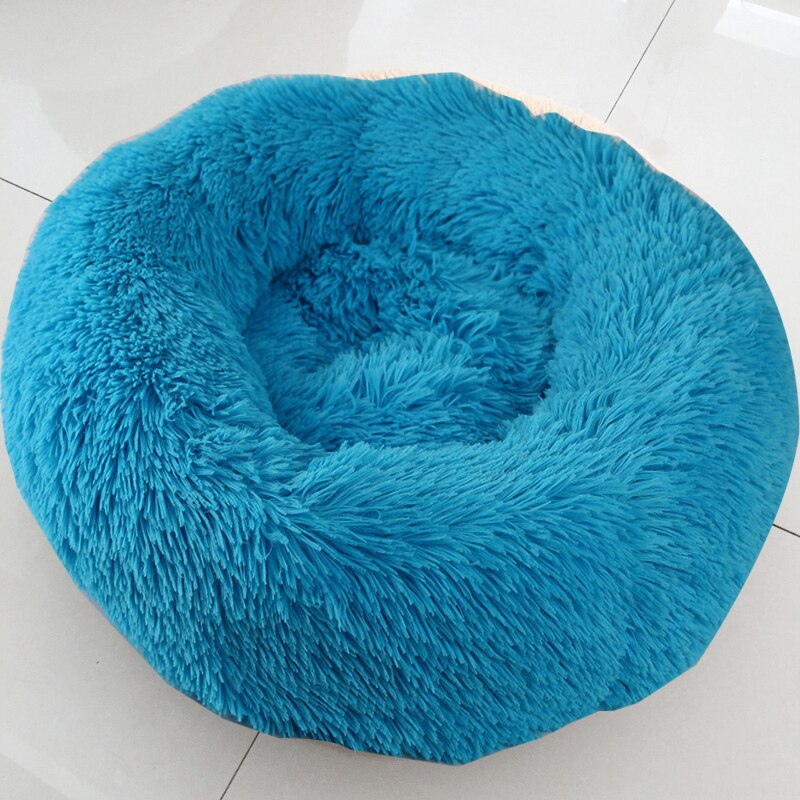 Lits de chien calmant confortable pour les grands petits chiens moyens chiot Labrador étonnamment chat guimauve lit lavable en peluche lit pour animaux de compagnie