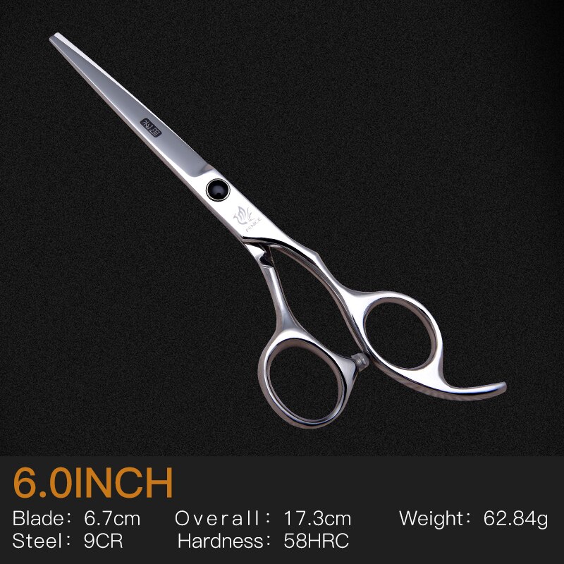 Fenice 6 inch Hair Cutting Thinning Scissors Set Hairdressing Shears Children's Family Combination Tools Set: cutting