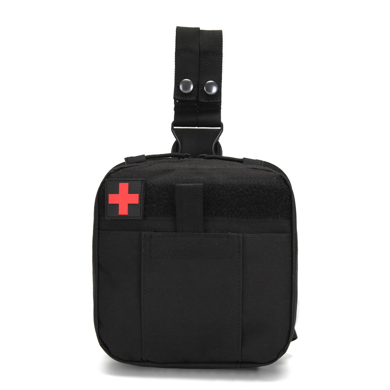 Bolsa para pierna caída, Kit médico, botiquín de primeros auxilios, paquete de muslo Molle para el lugar de trabajo, al aire libre, Camping, senderismo, bolsa de herramientas EDC