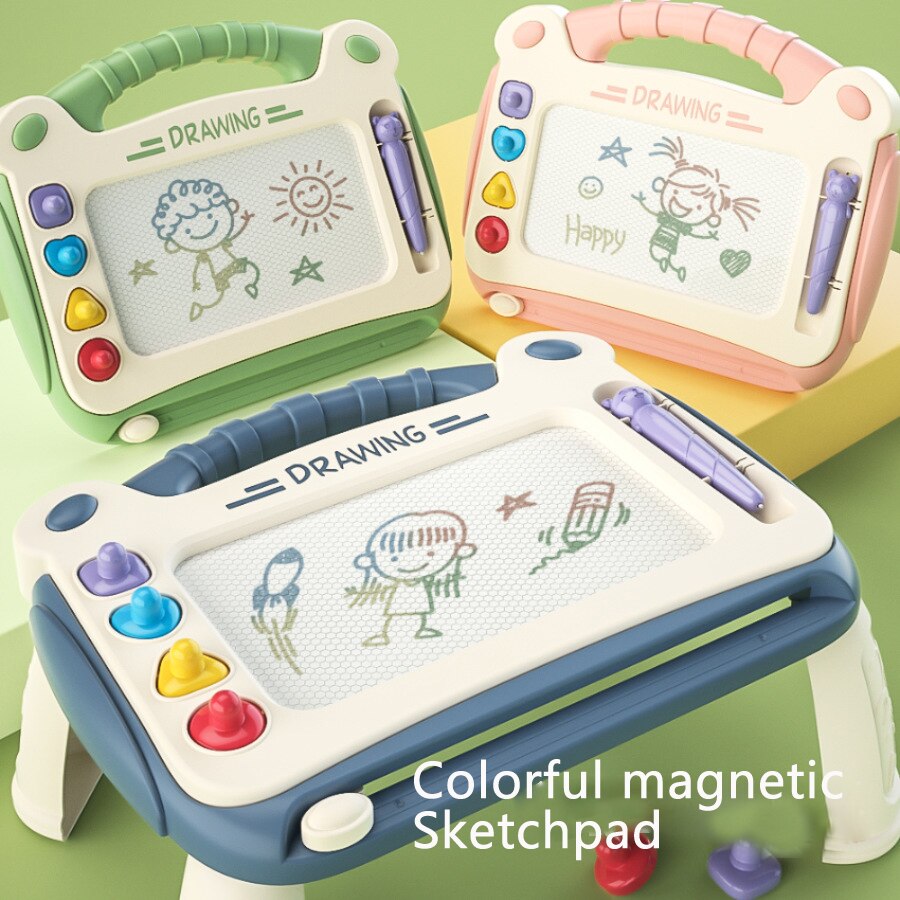 Children's picture board color magnetic graffiti board baby toys give baby's best