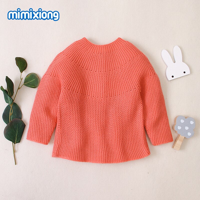 Herfst Winter Katoenen Trui Top Baby Kinderkleding Jongens Meisjes Gebreide Vest Trui Kinderen Lente Slijtage