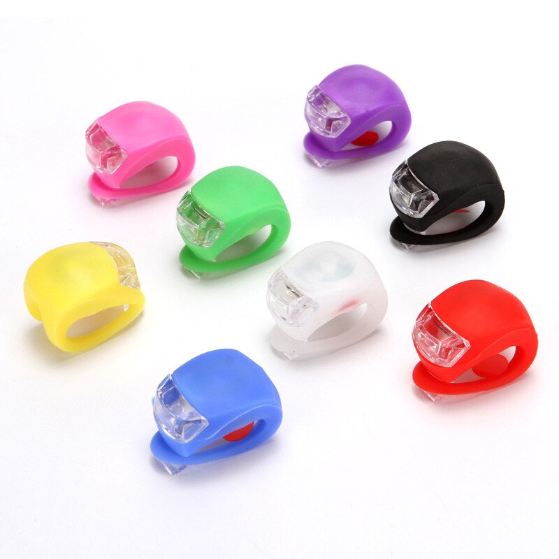 Fahrrad Frosch Licht Fahrrad Vorderseite Licht Silikon LED Kopf Vorder Hinterrad Fahrrad Licht Wasserdicht Radfahren Fahrrad Zubehör