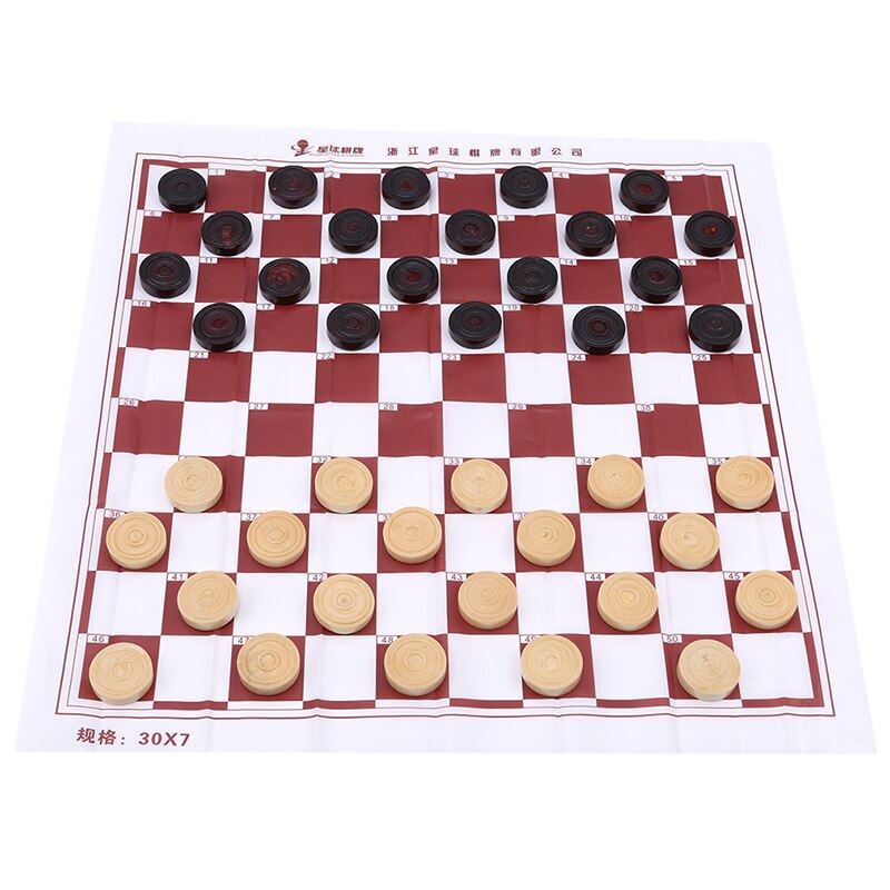 International Checkers Educational Toy The Standard Competition For The Plastic Chess Game Special Strategy Game