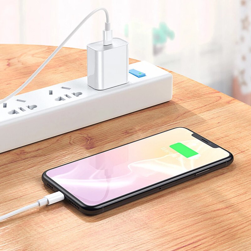 Snel Opladen 20W USB-C Type-C Kabel Lader Adapter Stekker Voor Iphone 13 12 11 Pro Max honor Magic3 2 Pro X 50 40 30 20 10