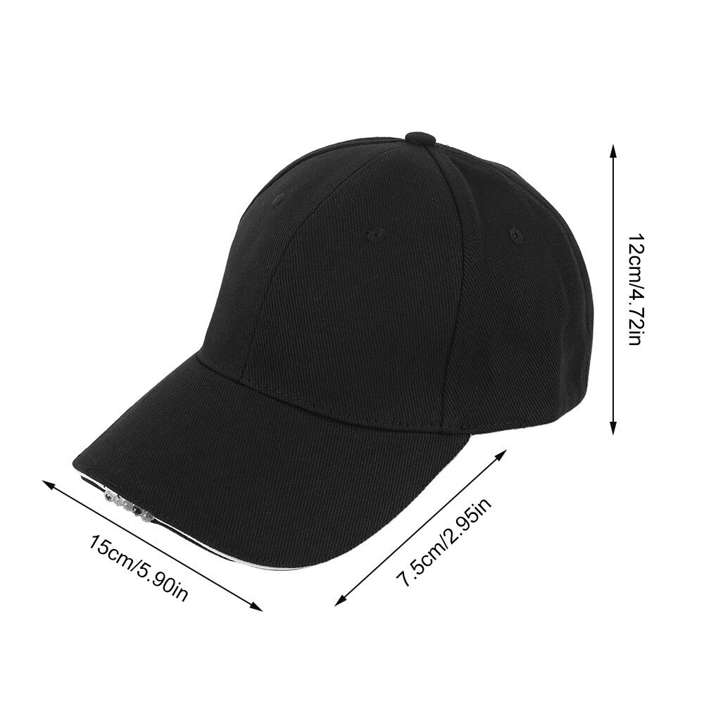 LED Hat Light Baseball Cap Outdoor Survival Tools Flash Headlight Hat For Hunting Walking Fishing Running Sports Cap Men Women