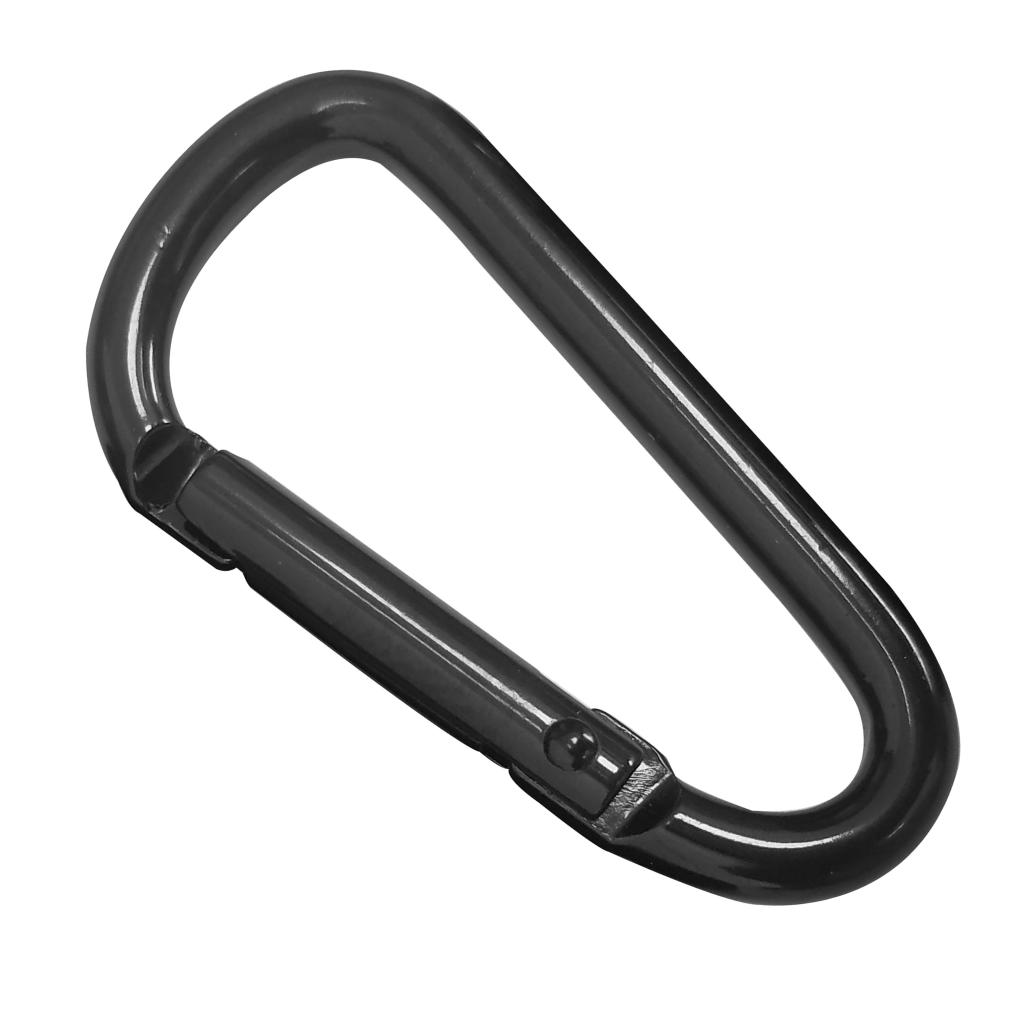 Heavy-Duty Carabiner Snap Clip Small Clasp Hook Karabiner Carabina Spring Loaded