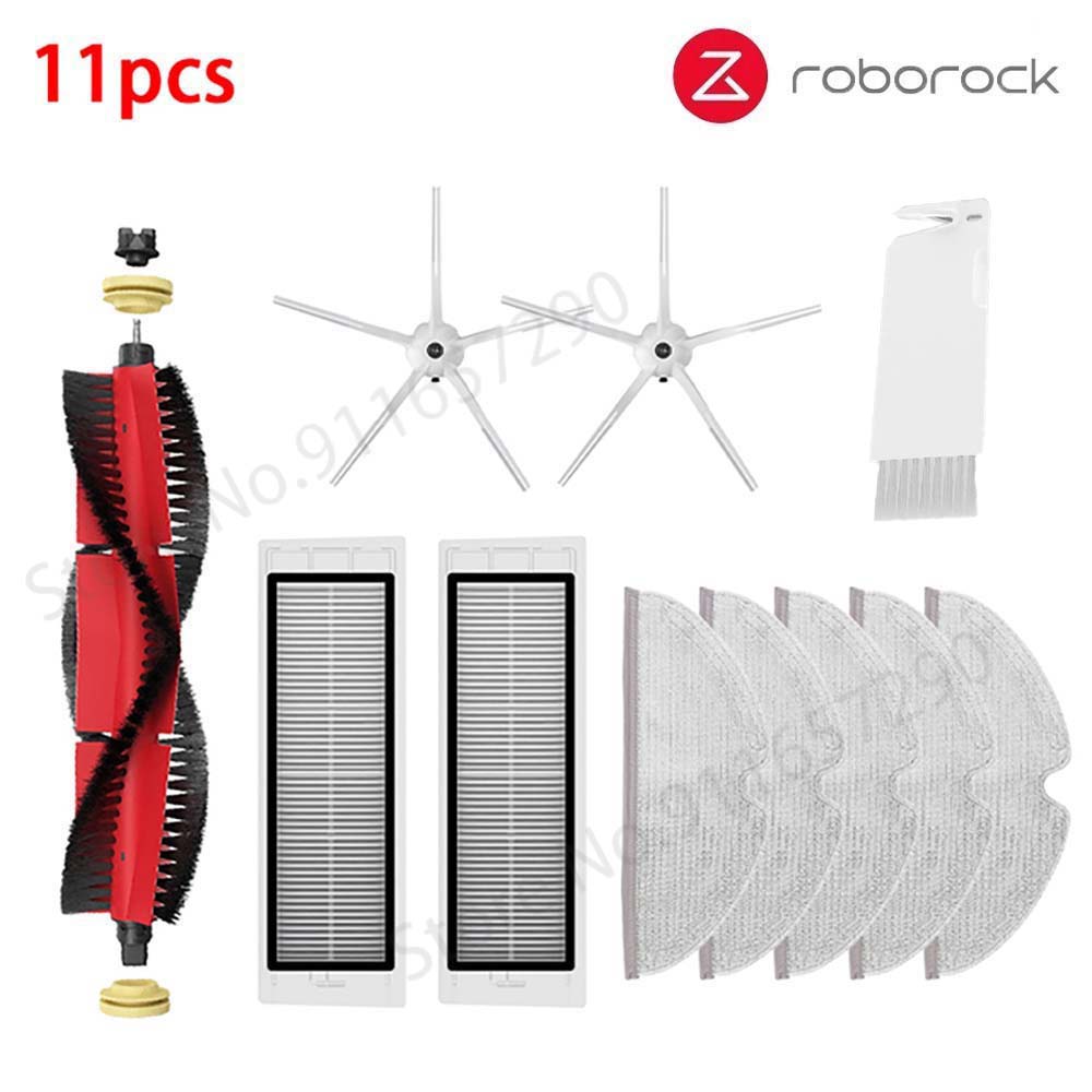 Nuovo Roborock S50 S5 Max S6 MaxV Parti Lavabile Mocio Panno Filtro HEPA Spazzola Laterale/Principale robot Aspirapolvere Accessori: prugna