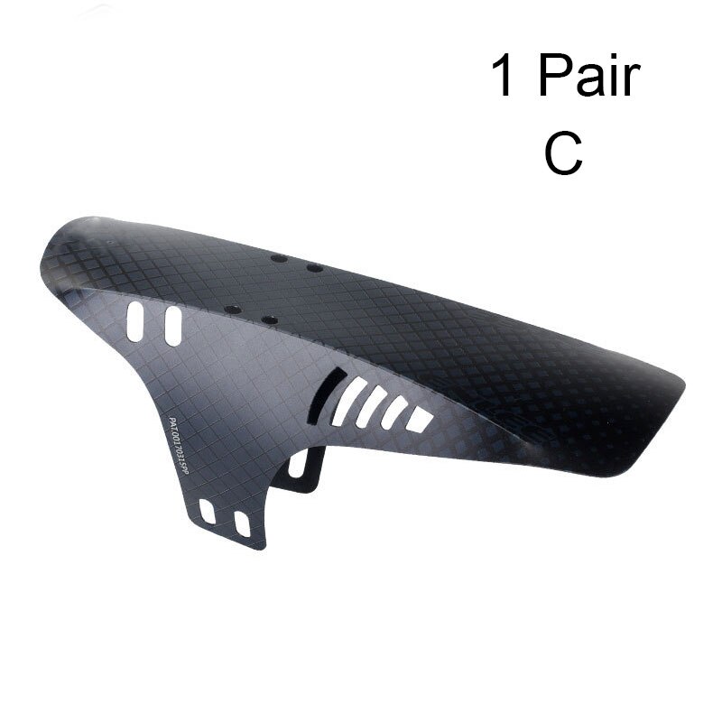 Bike Fenders Spatbord Draagbare Rainguard Voor En Achter Compatibel Fiets Mud Guard Set Voor Universal Mountainbike H7J: Bruin