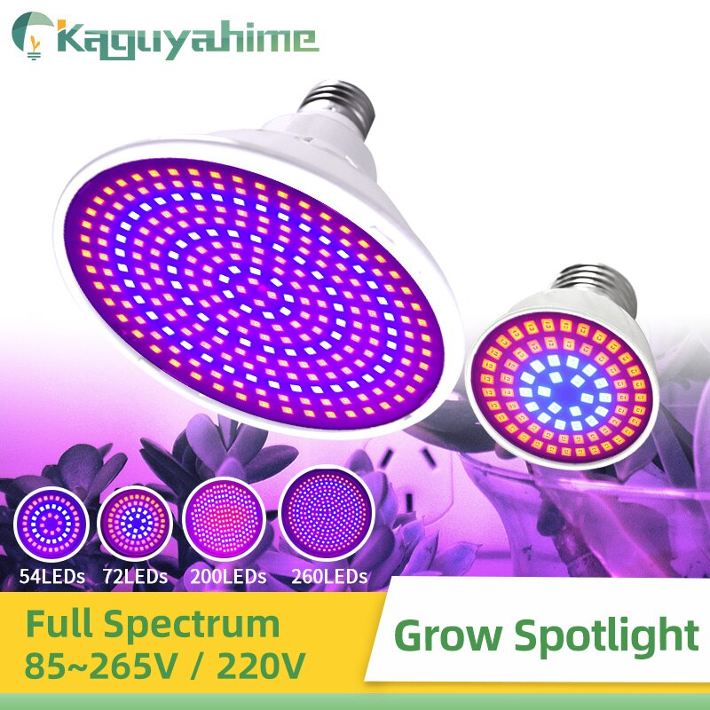 Kps Led Grow Light E27 Lampada Led Grow Lamp Volledige Spectrum 4W 30W 50W 80W Indoor plant Lamp Ir Uv Bloeiende Hydrocultuur