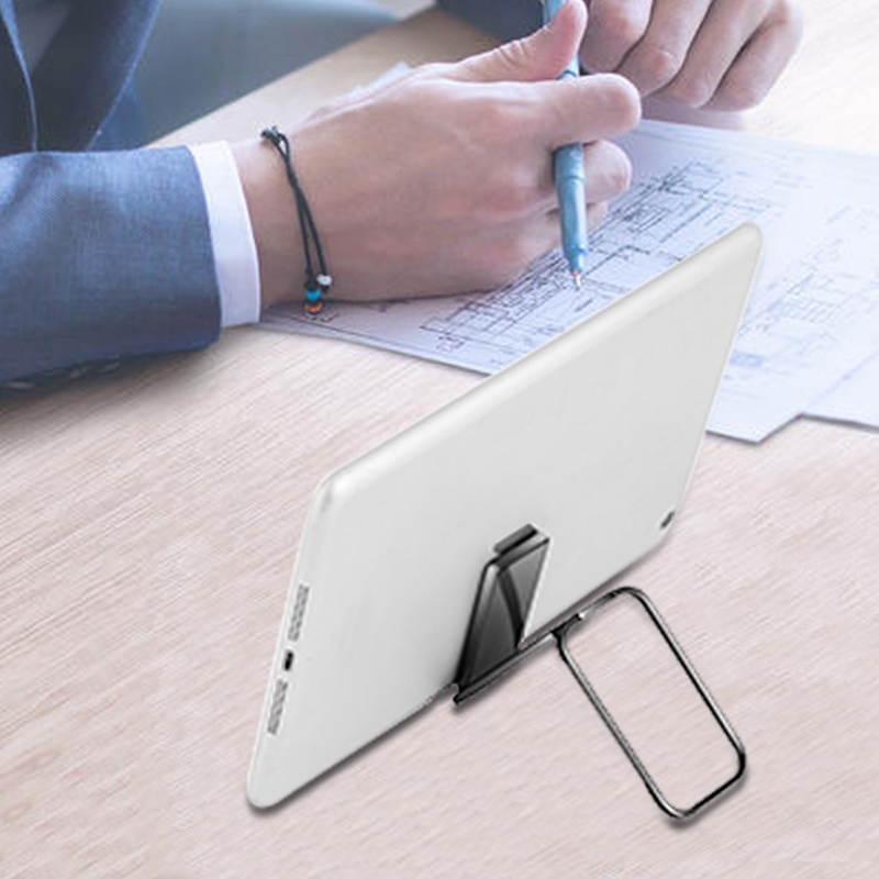 Magnetische Mobiele Holder Houder Voor Telefoons Dubbele-Ring Opvouwbare Telefoon Stand Desk Beugel Voor Ipad Tablet Desktop