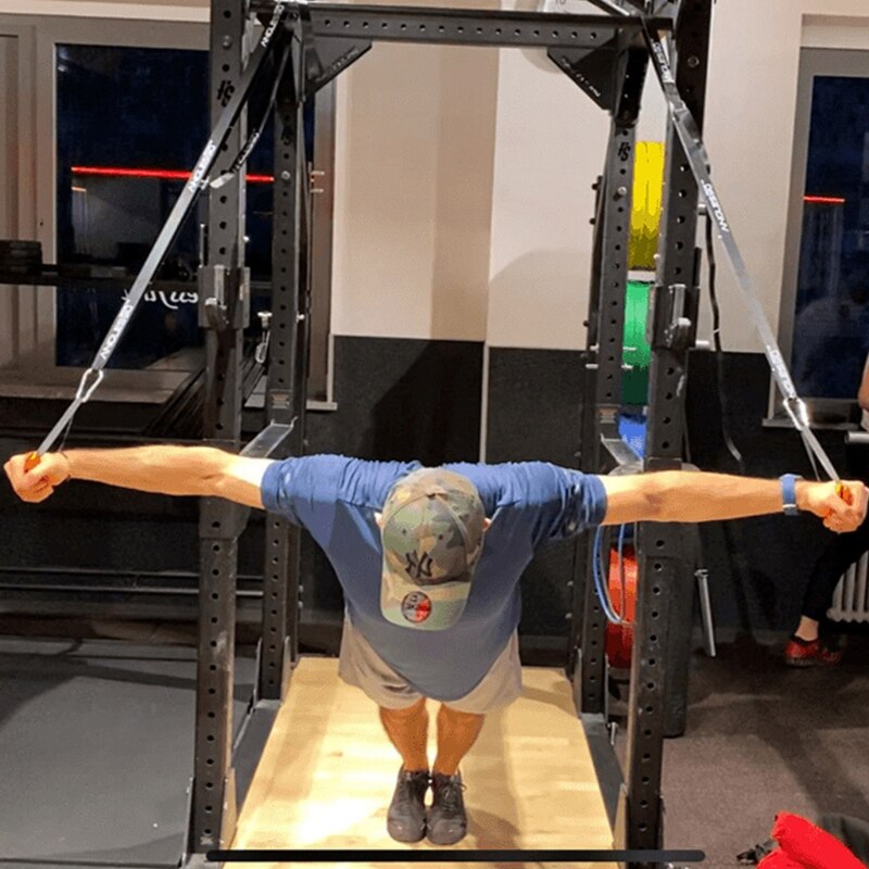 Heavy Duty Exercise Handles Training Grip Strength Sling for Pull-up Bar Pull-up