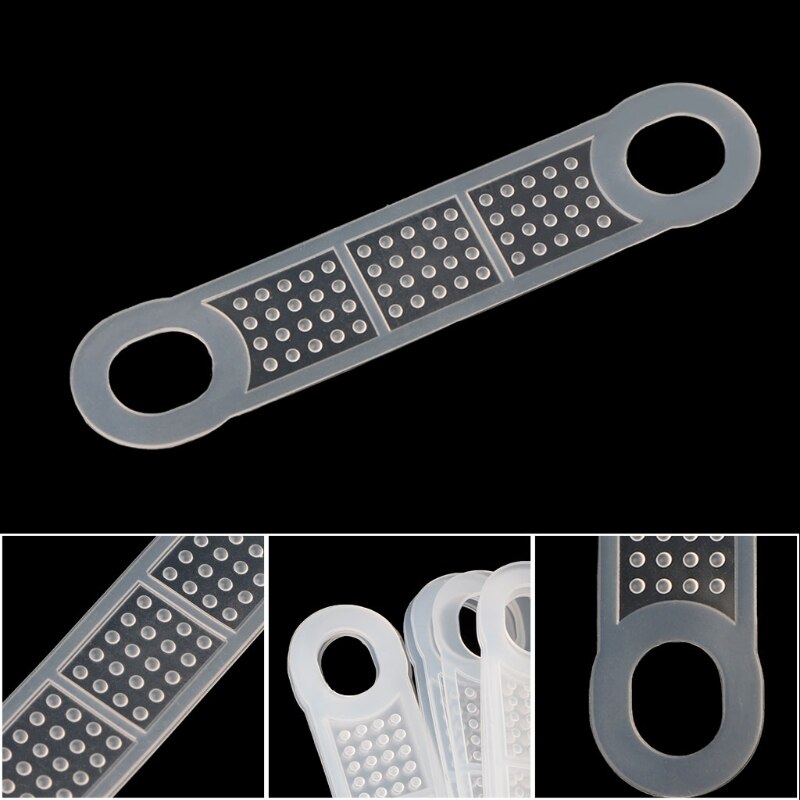 20 st silikon galgar anti slip band kläder rack pad vindtät jan 16