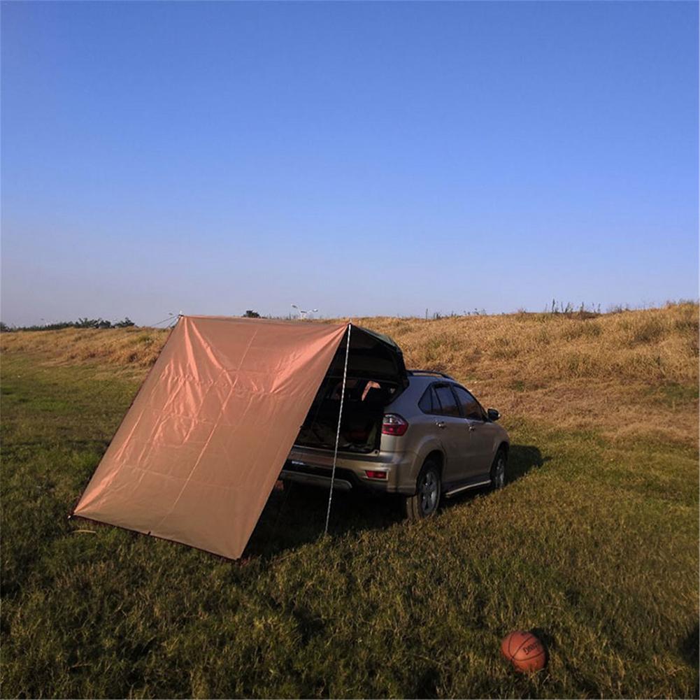 Portable Car Side Roof Top Tent Awning Camping Car Shelter Shade Waterproof UV Camping Tent Automobile Rooftop Rain Canopy