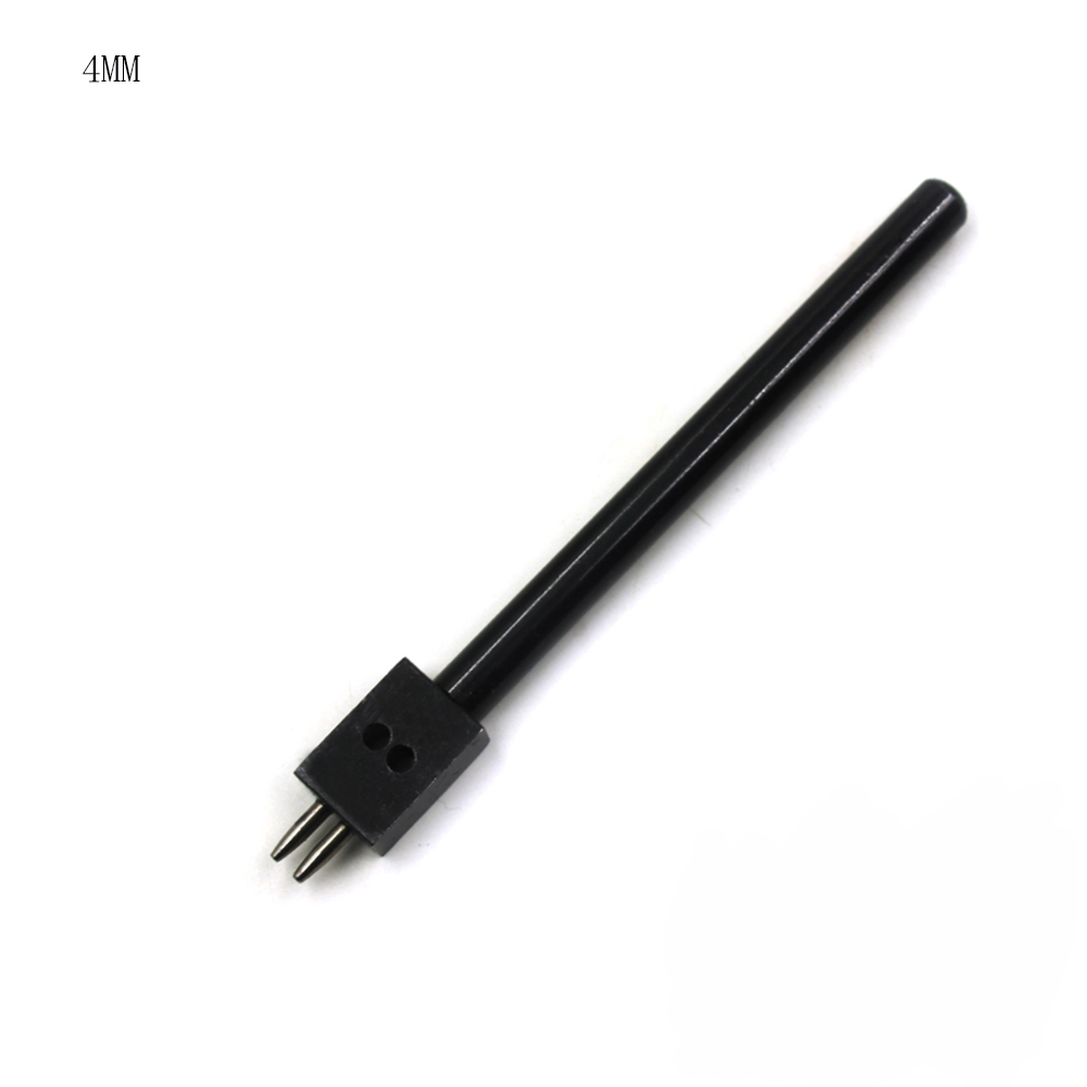 4 5 6 8mm Spacing leather hole punches DIY Hand Perforated Round Stitching Punch Tools Hole Cut Leather Punching Tool 2/4/6/Hole: 4mm 2 hole