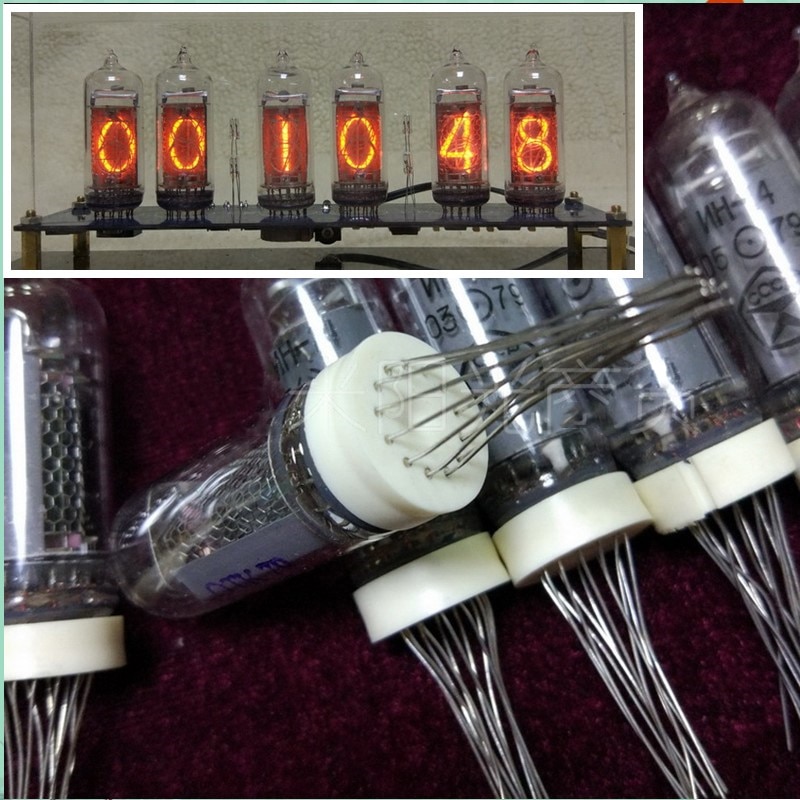 1Pcs IN14 Gloed Buis Voor Glow Klok Nixie Digitale Led Klok