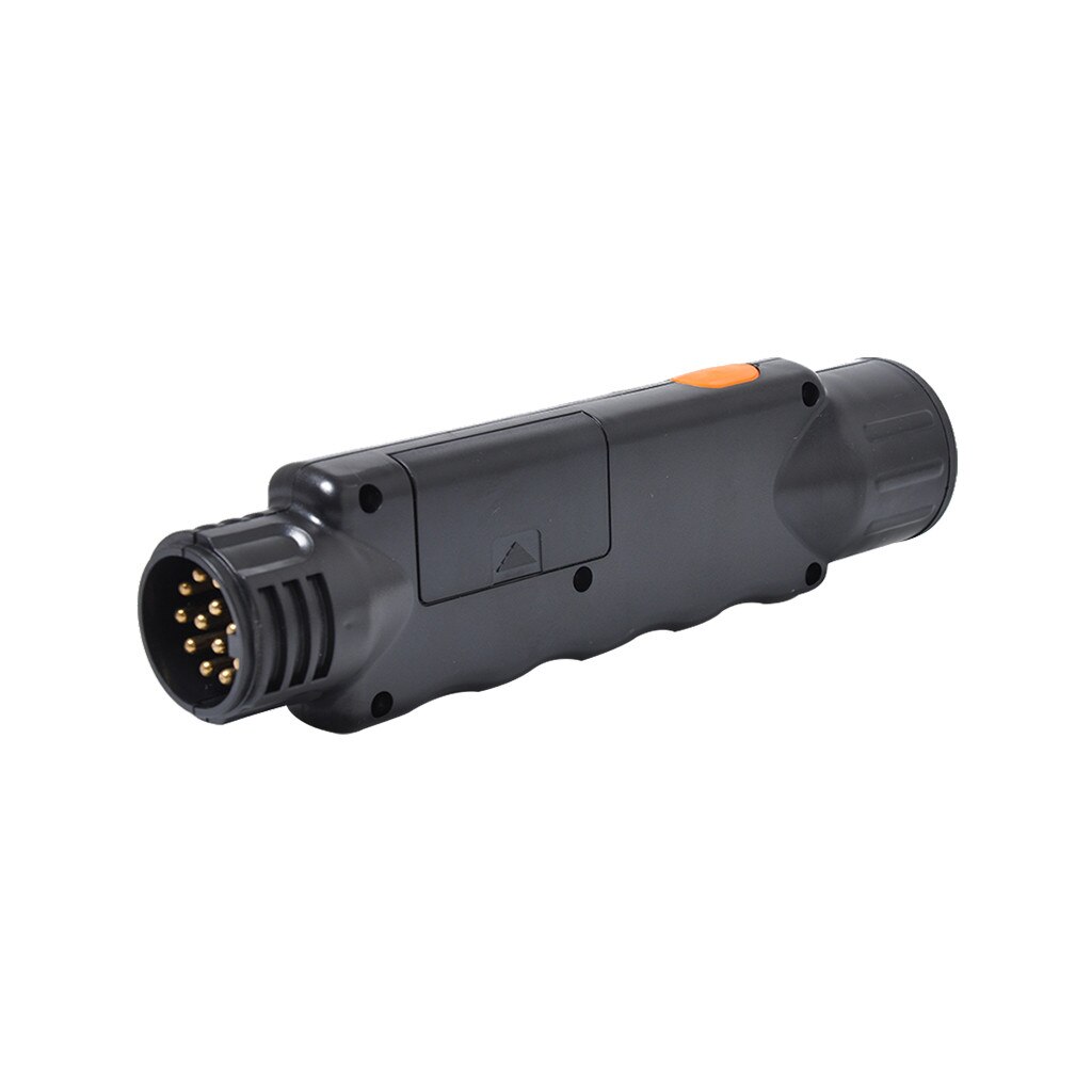 Black 13 Pin Trailer Plug Socket Connection Circuit Tester Signal Plug Socket Compact And Easy To Operate#BL2